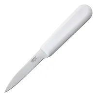Winco K-40P 3-inch Paring Knife with White Handle