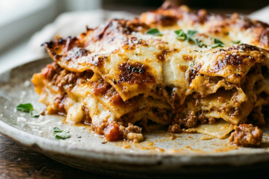Classic Meat Lasagna