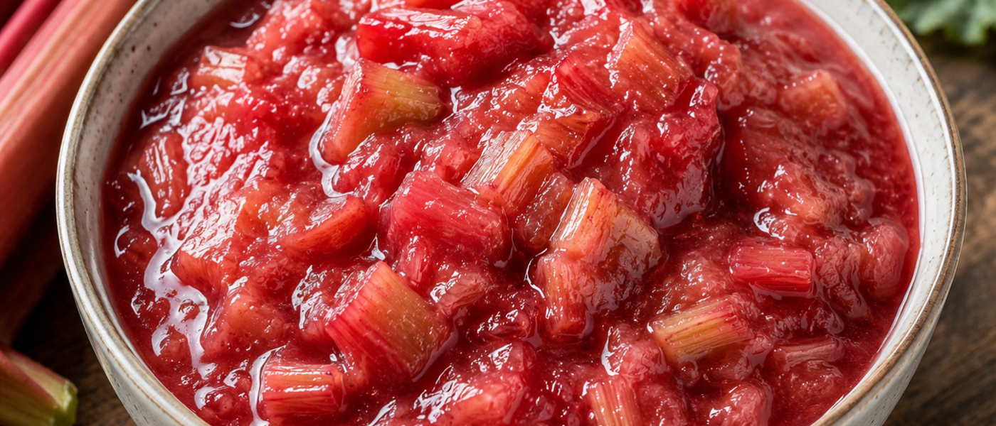 Rhubarb Sauce Recipe