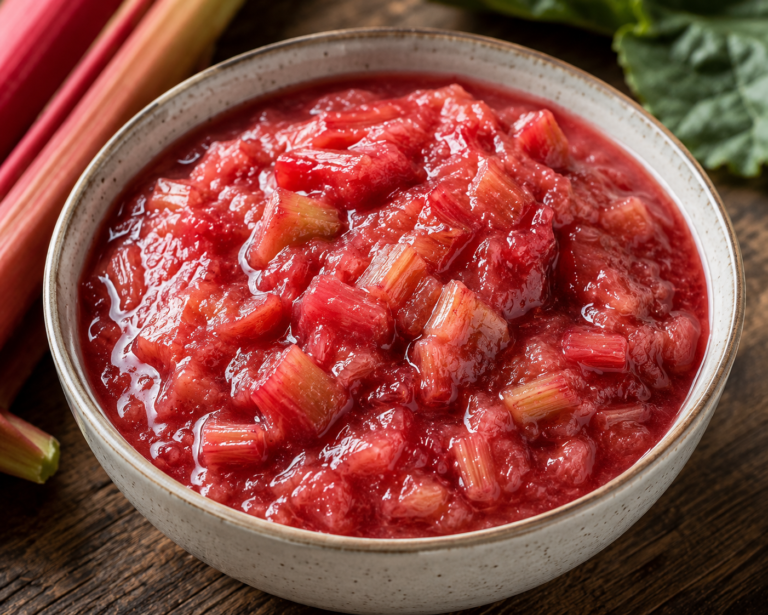 Rhubarb Sauce Recipe