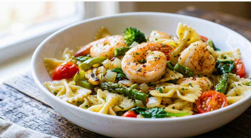 Quick Shrimp Pasta Dinner